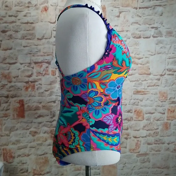 New Skinny Dippers Tapestry Swimsuit by Miraclesuit One Pieces